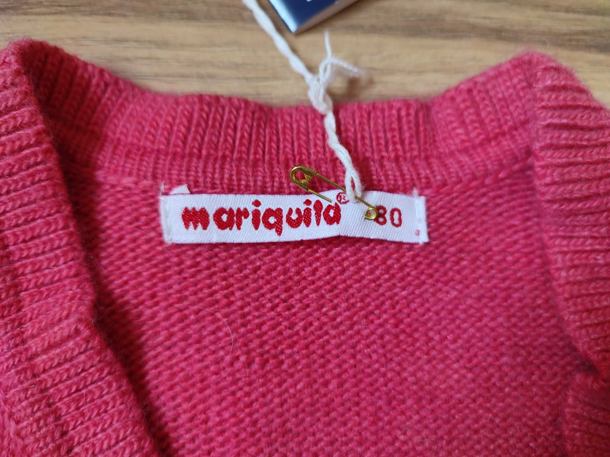 Sweter mariquita roz 80 - nowy