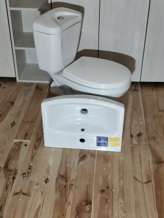 Umywalka Cersanit cersenia i WC kompakt Koło