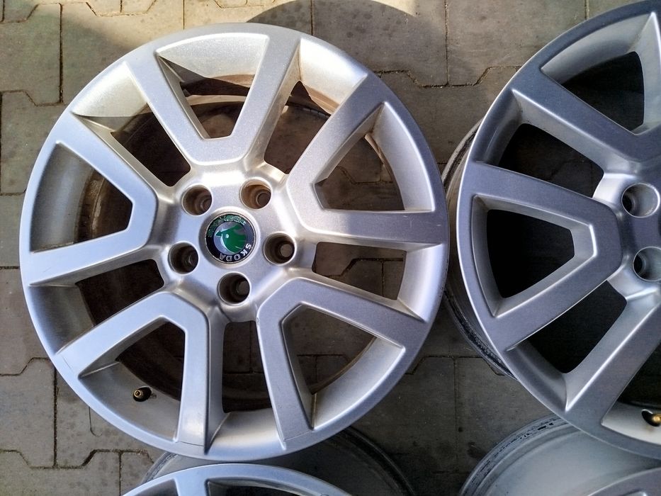 Felgi aluminiowe 5x112 17" Oryginał Skoda