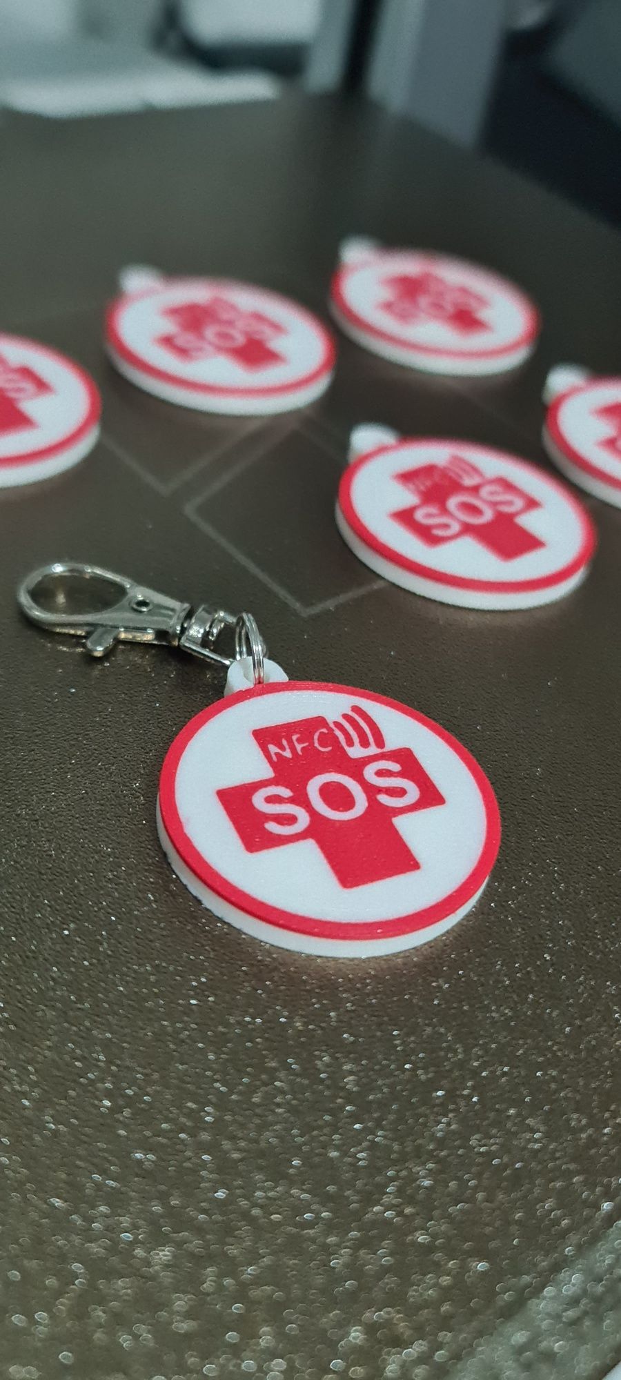 Porta Chaves NFC SOS
