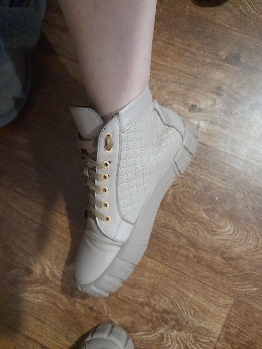 Черевики шкіра демі 40/26