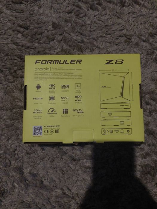 Box Formuler Z8 em perfeito estado