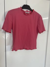 Zara koszulka różowa
