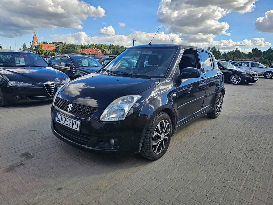 Suzuki Swift 2008r/1.3 benzyna/91km/opłaty aktualne/145tys. przebiegu!