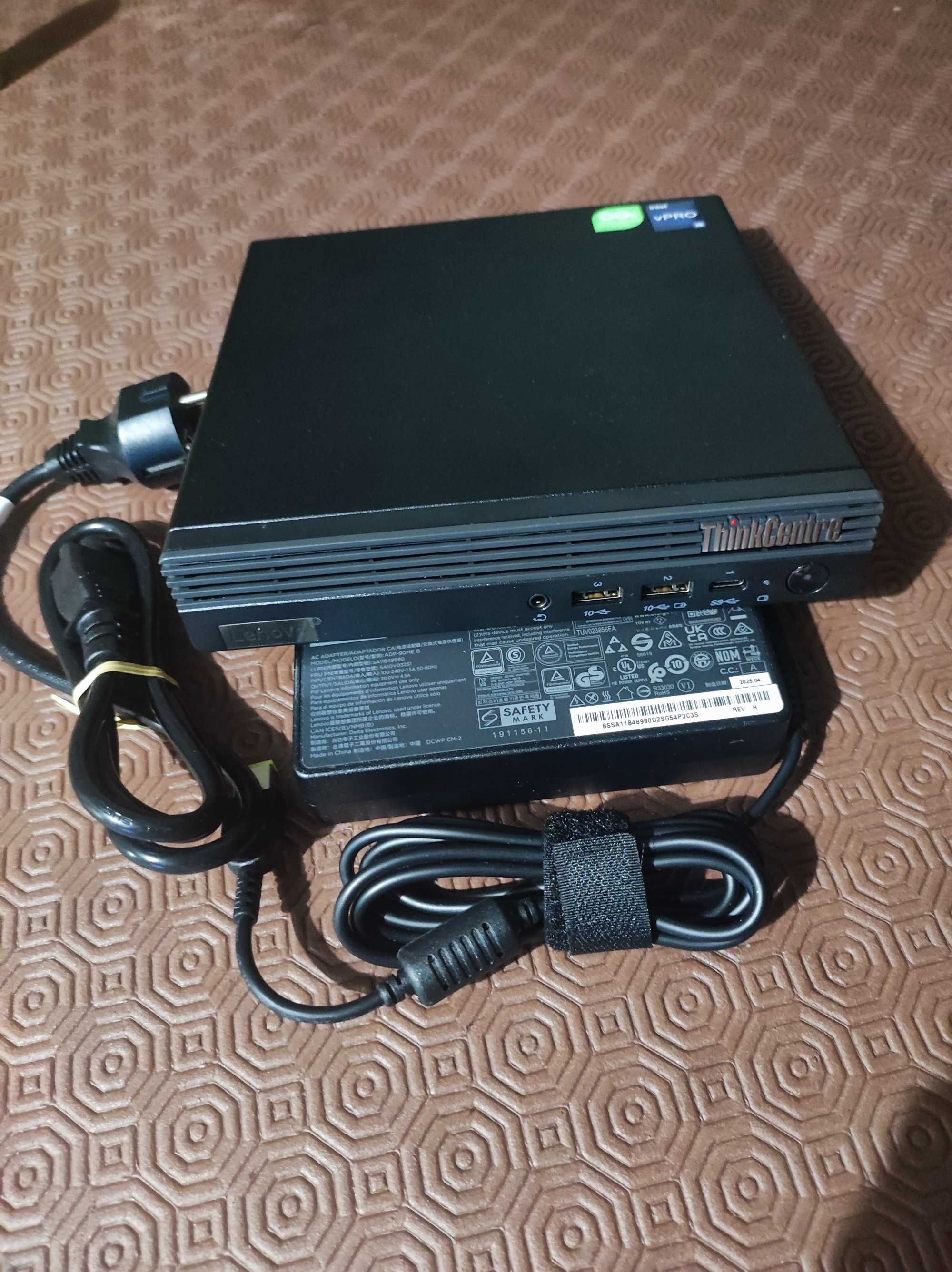 Lenovo Micro ThinkCentre M70q Gen5 i5-14500T 16gb DDR5 512gb Win11 Pro