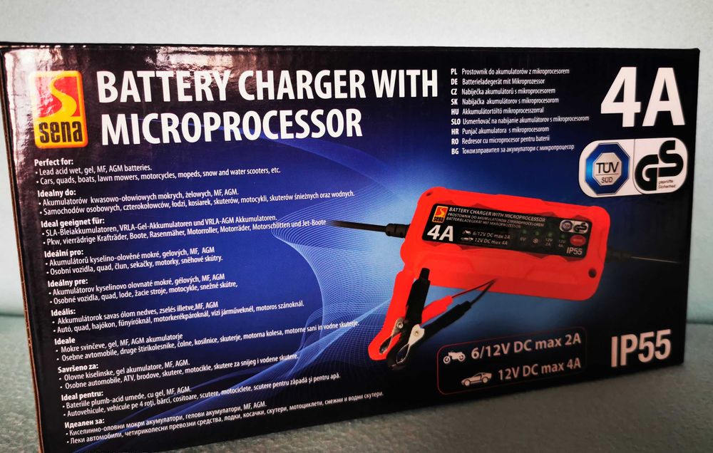 Prostownik Sena  - Samochodowo - Motocyklowy