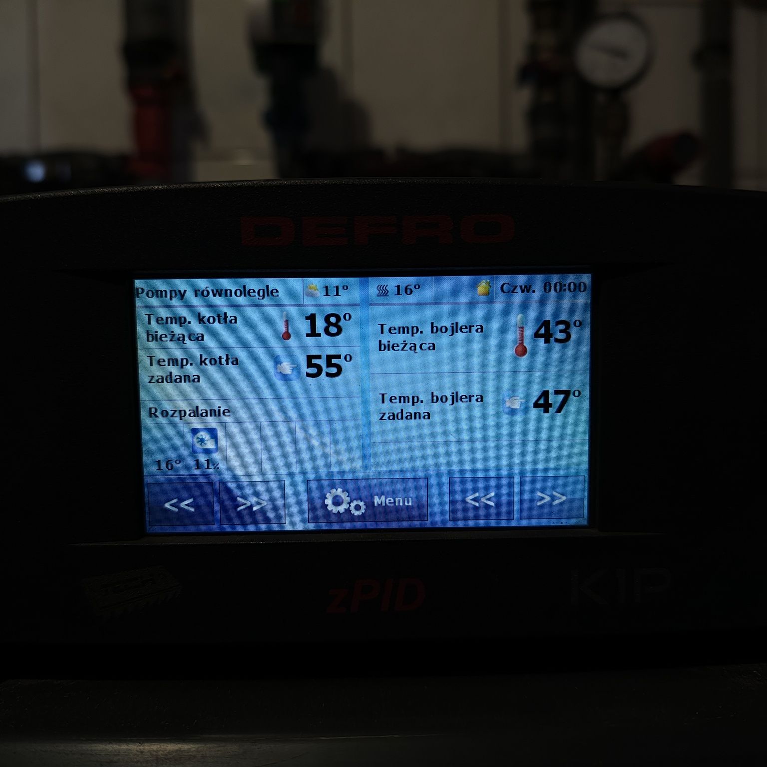 Piec Defro Duo 20kW komplet części