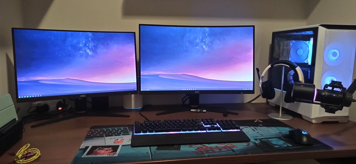 Monitor AOC C24G2AE 165Hz (aceito troca por gráfica)