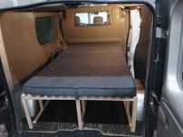 Łóżko rozkladane do busa - campervana