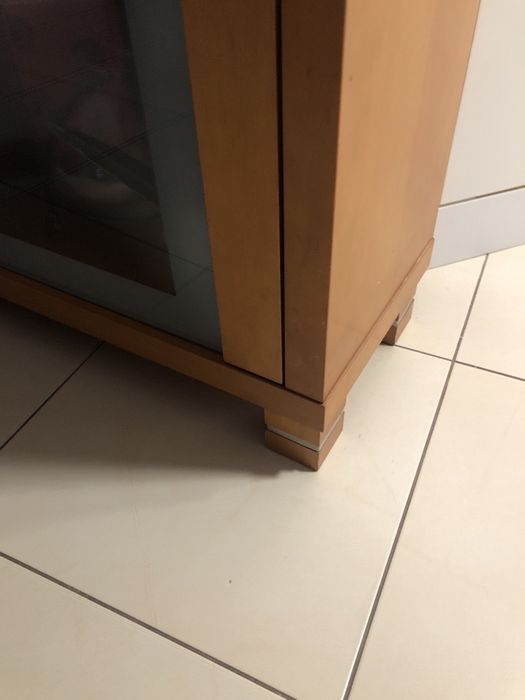 Witryna naroznikowa, drewno naturalne !