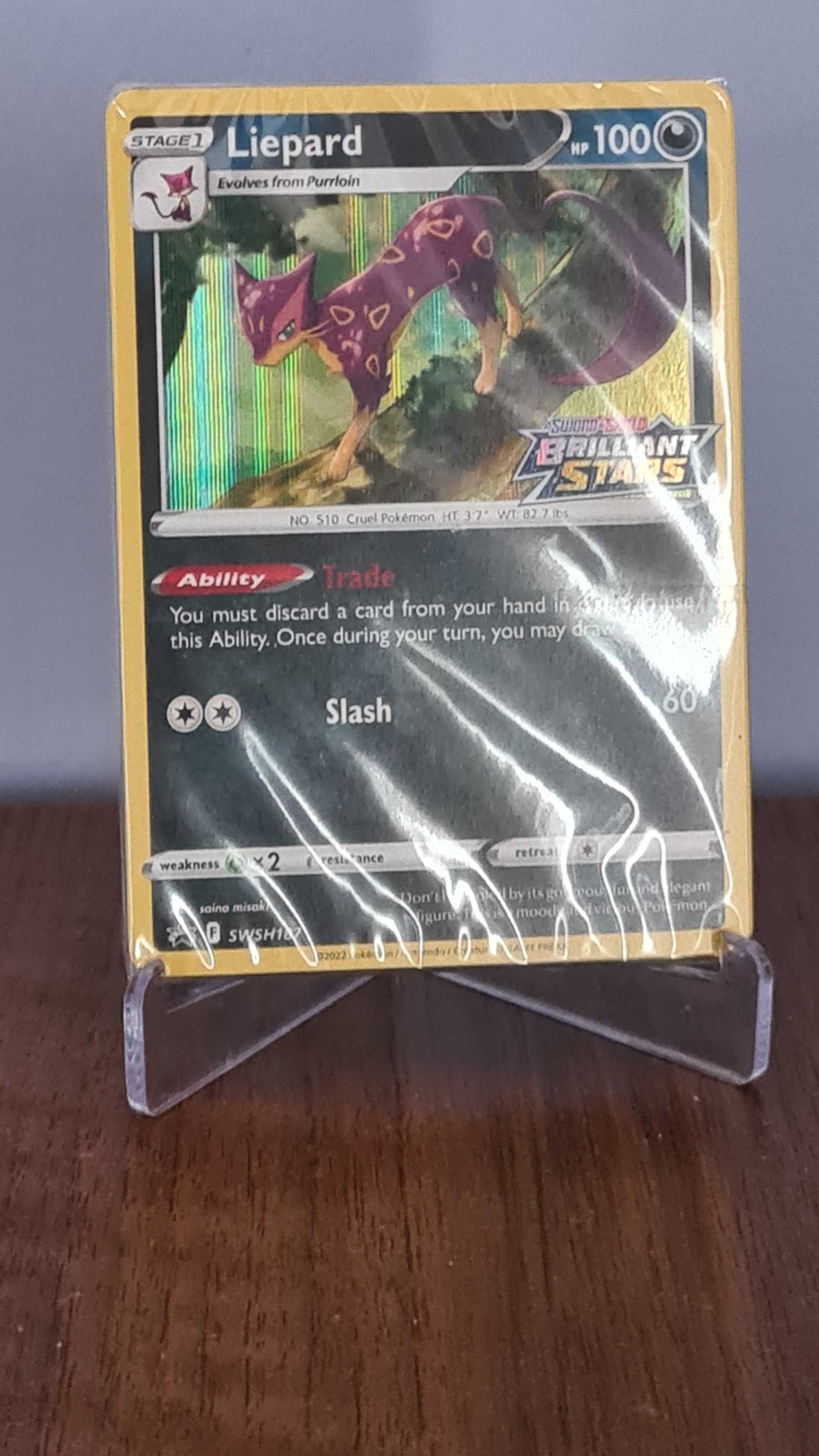 Karta Pokemon TCG: Liepard (SWSH 187)