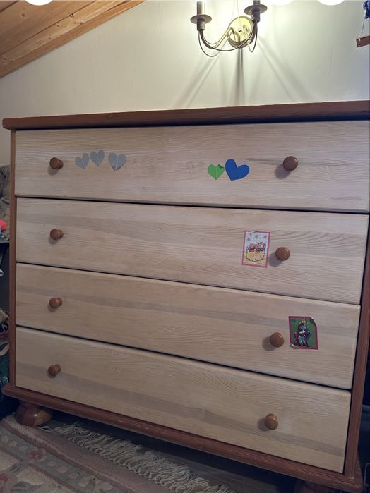 Przewijak drewniany duży