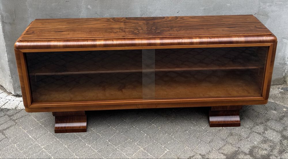 Komoda/Szafka RTV Orzech 140 Art-Deco Antyk Po Renowacji Idealna