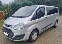 Ford Transit Custom 2.2d Salon Pol. 2016r I-wl. Bezwyp. Serwis 9-Osob.