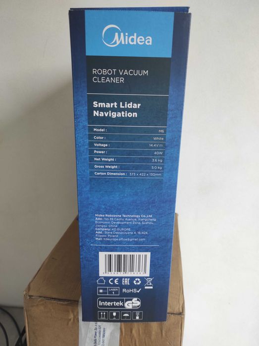 NOWY Robot sprzątający Midea M6