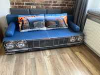kanapa rozkładana sofa samochód auto - ciekawy design - stan bdb