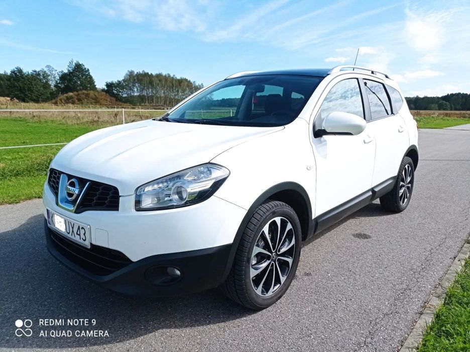 Nissan Qashqai+2 LIFT 2.0 150 KM z 2011 r, Full Wersja, Panorama Dach, Navi, Kamera !