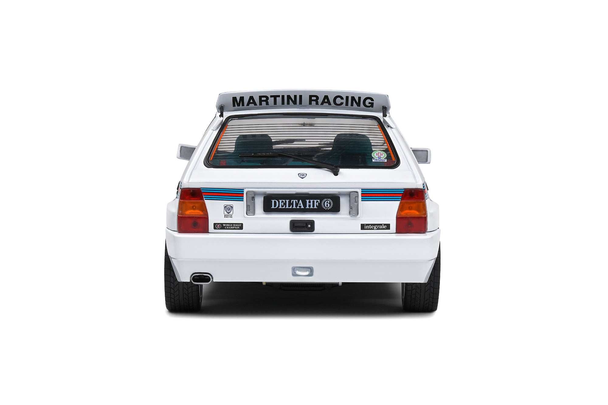 1992 Lancia Delta HF Integrale Evo 1 Martini 6 White Solido 1:18