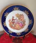 Prato Decorativo em Porcelana Bavaria.