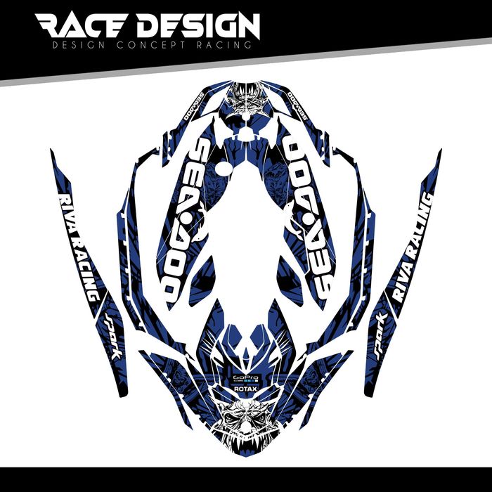 Kit autocolantes Seadoo Spark