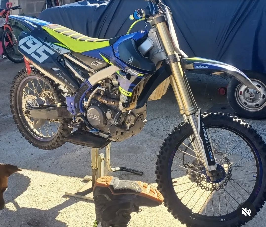 Yz 250 f injeçao matriculada