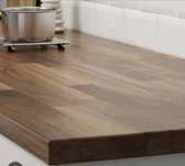 Ikea Karlby blaty kuchenne 3.8 cm 246cm 2 sztuki fornir orzech