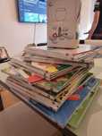 Livros savat de aprendizagem abecedário