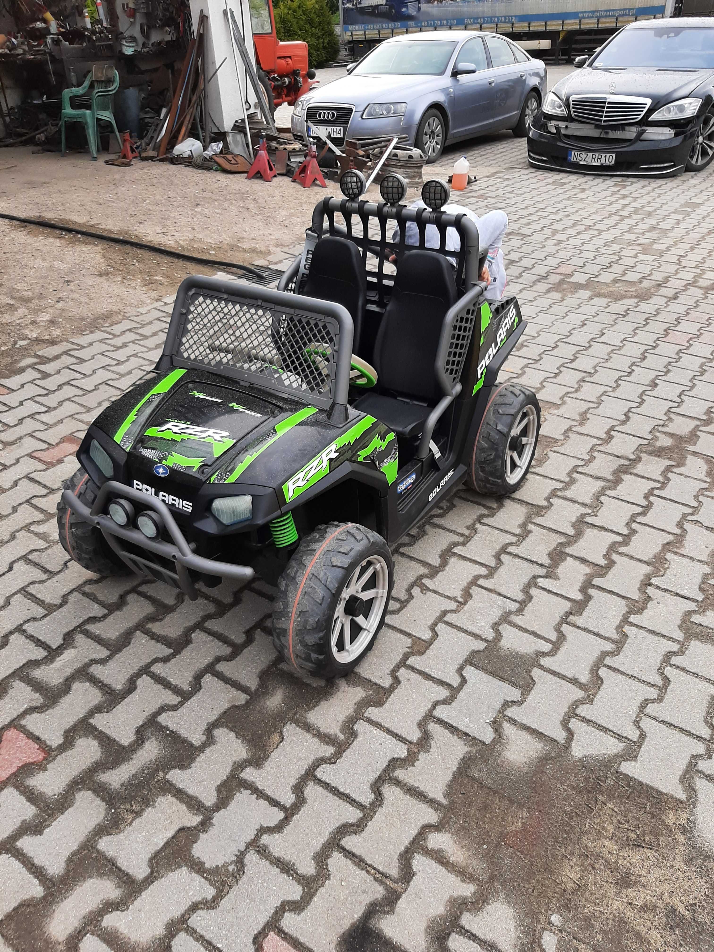 Baggy baggi polaris RZR peg perego 24v autko dla dziecka