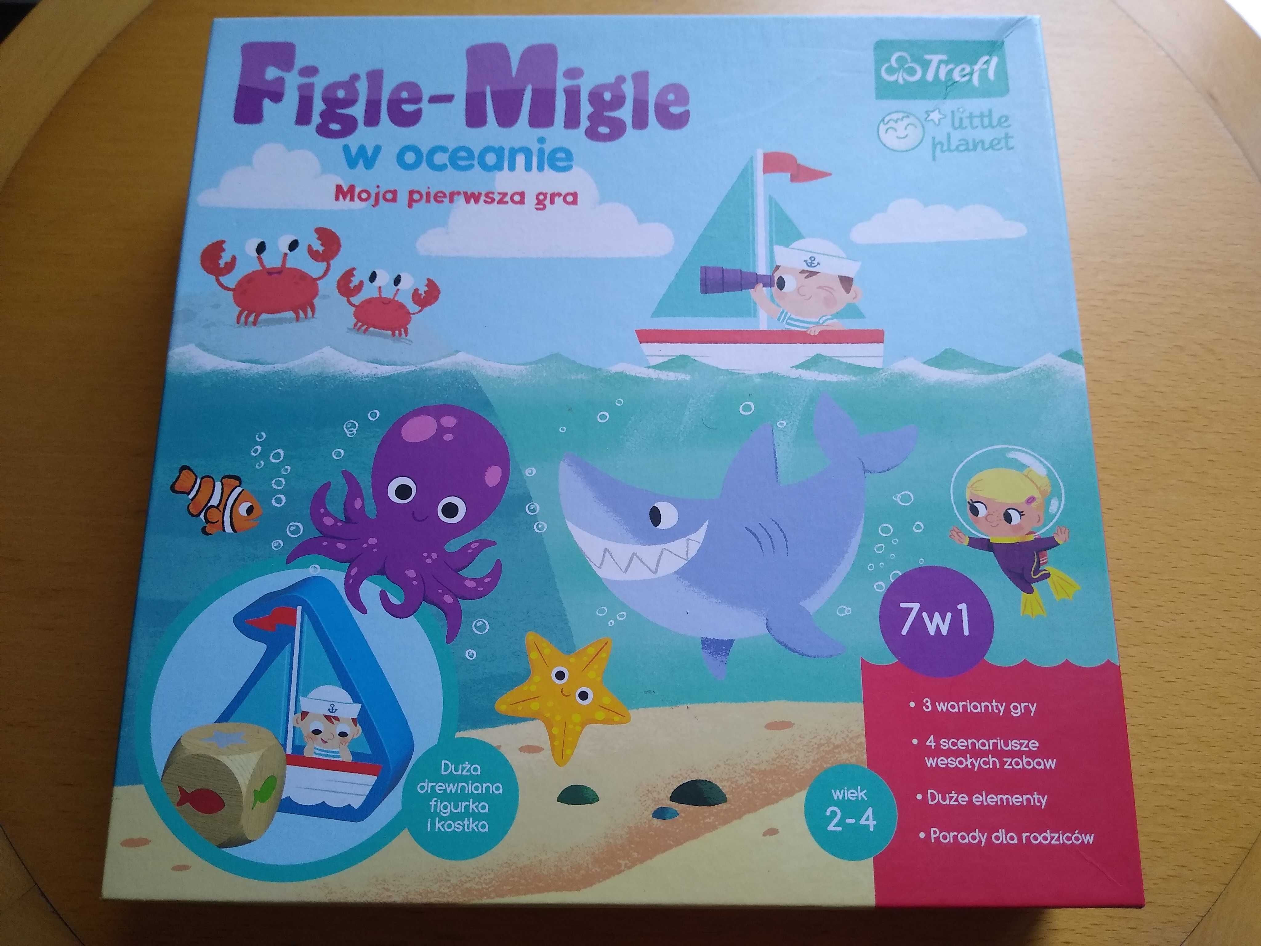 Gra planszowa Figle-Migle w Oceanie