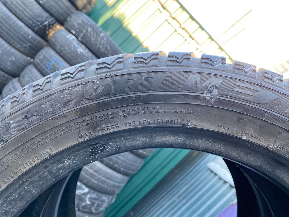 2шт ГАРАНТИЯ Dunlop WS M3 195/55/R16 Зима Пара Z16-079
