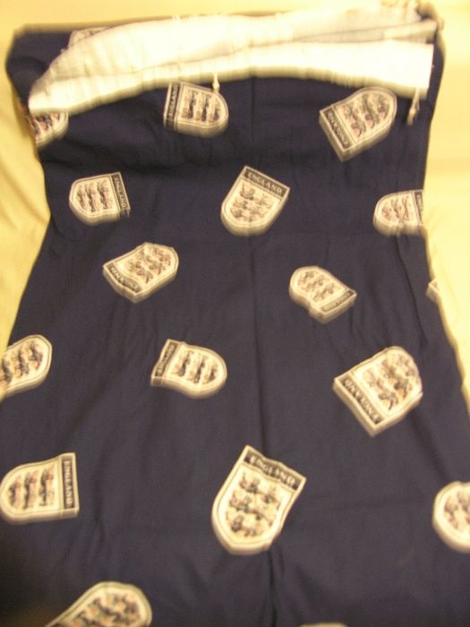 2 sztuki zasłony bawełniane w kolorze granatowym