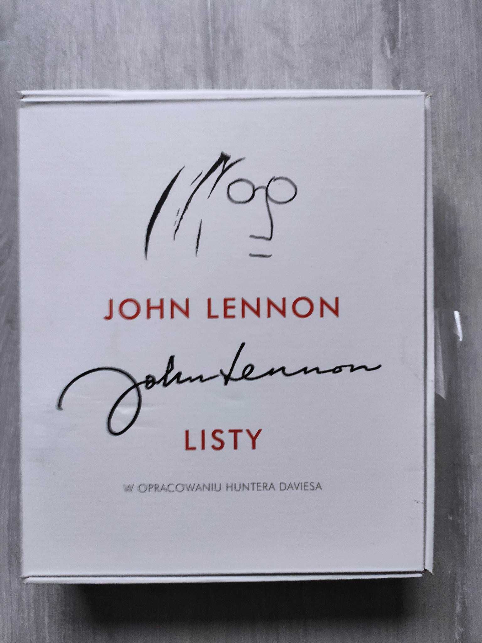 John Lennon Listy Wydanie kolekcjonerskie z koszulką