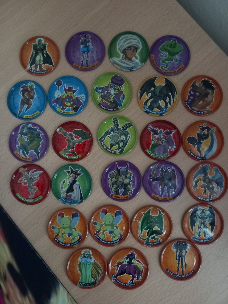 Tazos Yu-Gi-Oh Mega Metal, Metal e Duel Metal