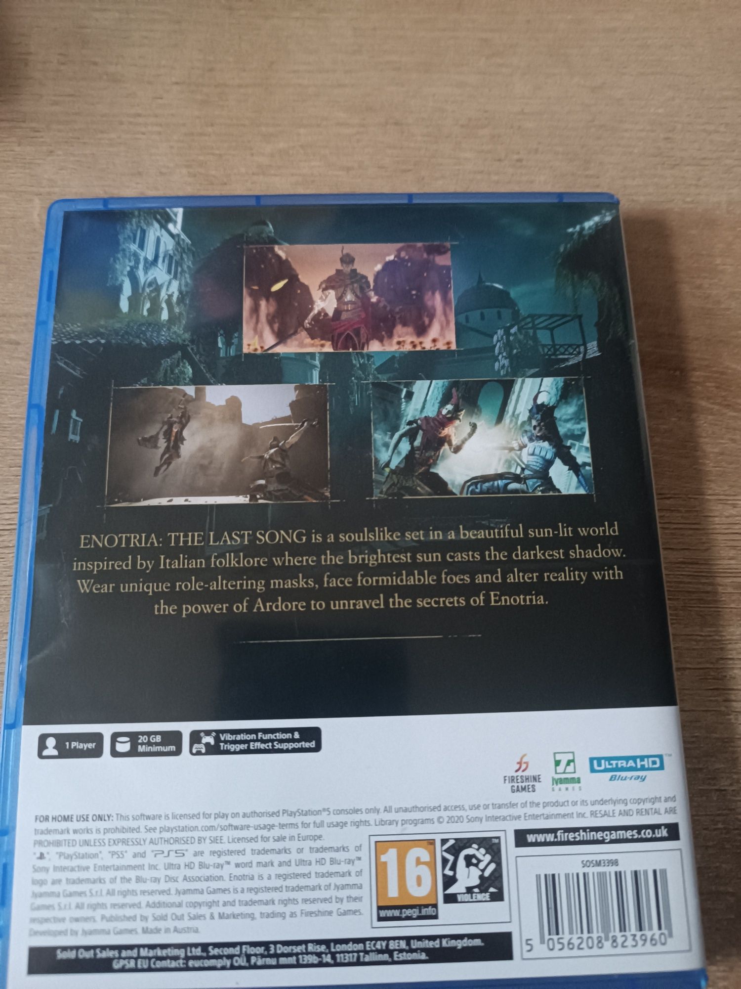 Entoria the Last song gra na ps5