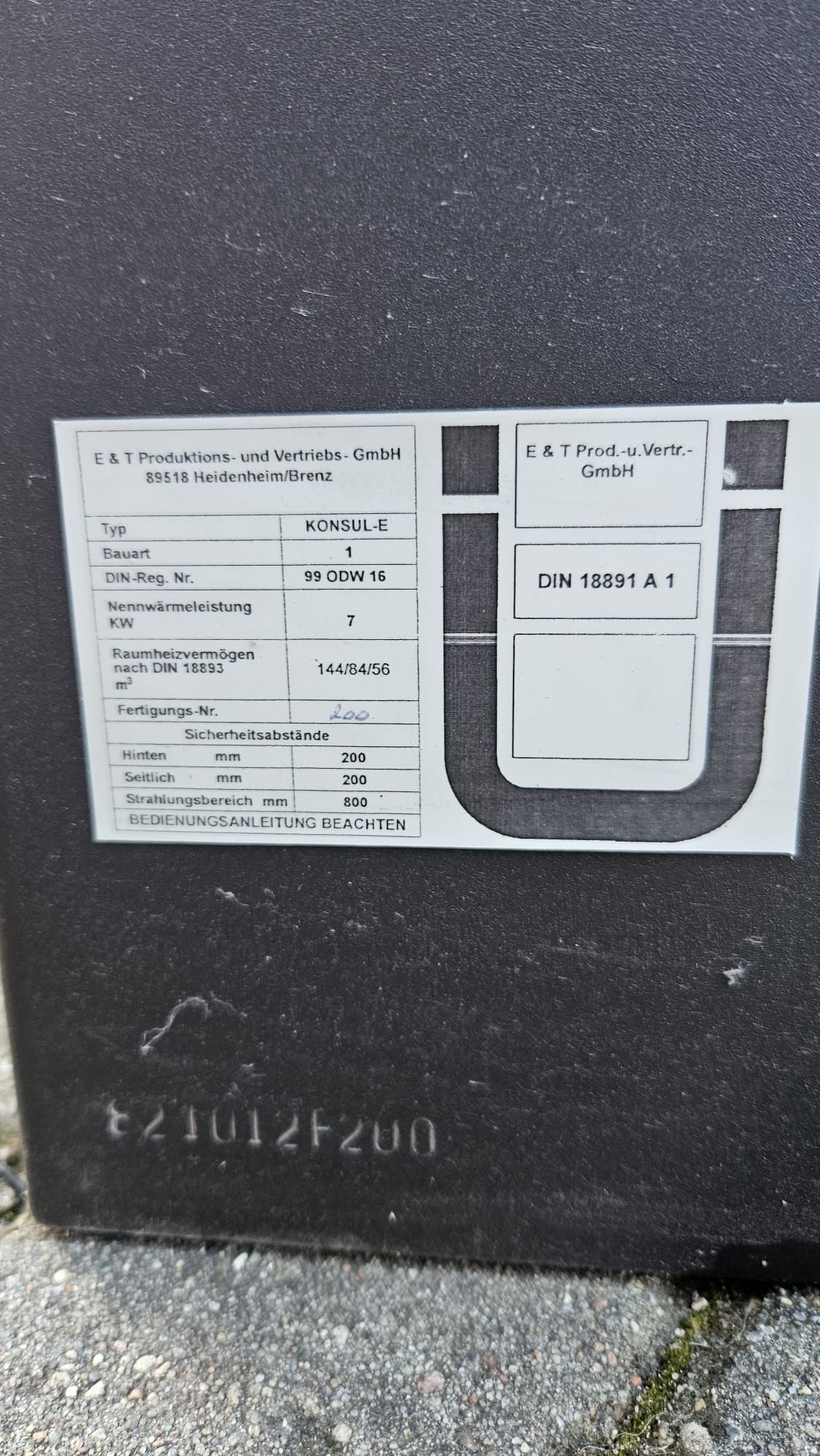 Kominek narożny 7kW