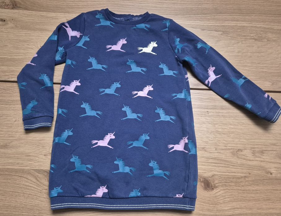 Tunika dla dziewczynki dresowa M&S 116/122 6-7lat