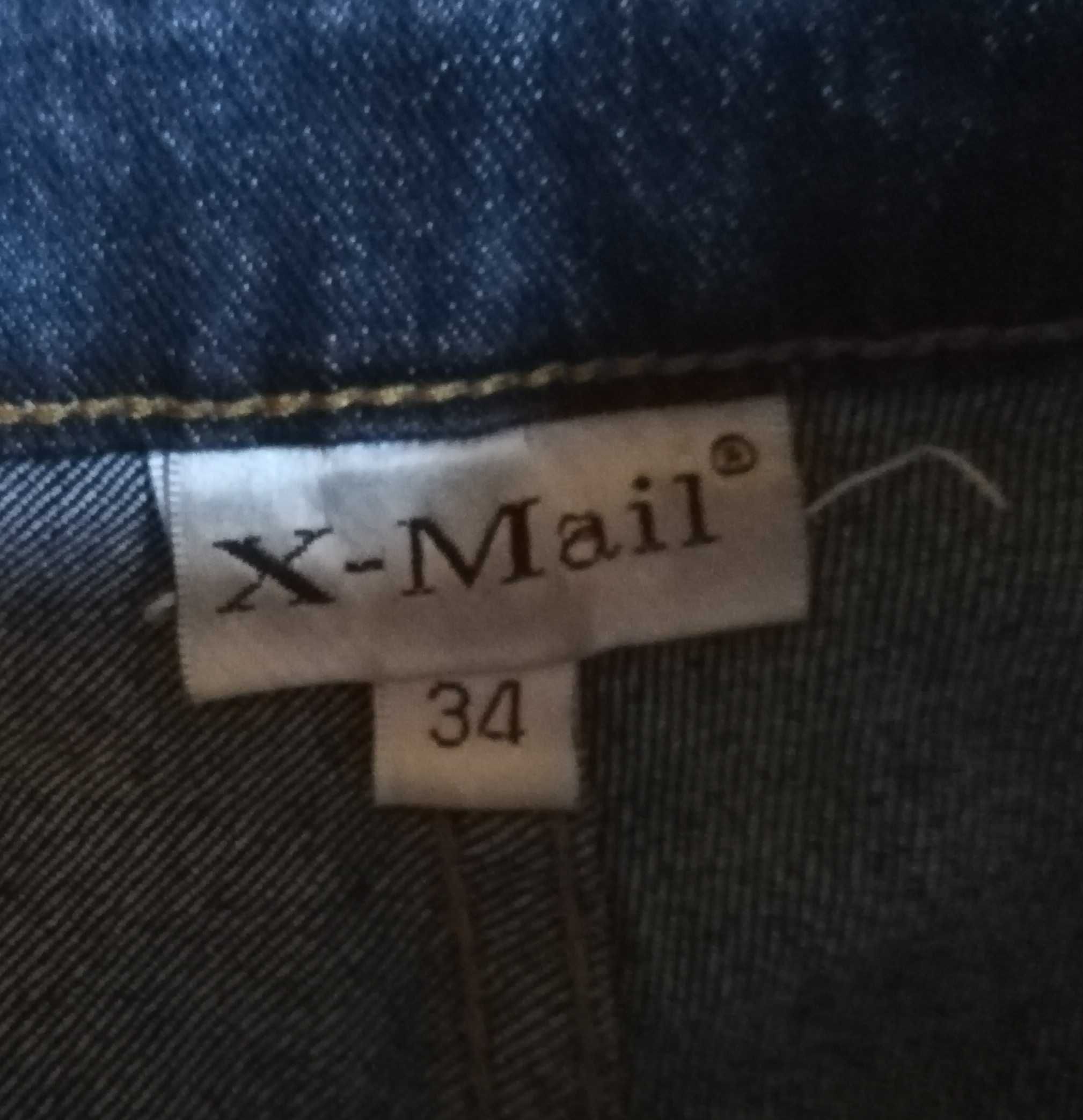 Капрі джинсові X-Mail. Розмір 34