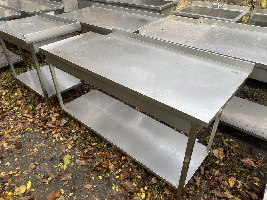 Столи та мийки з нержавійки