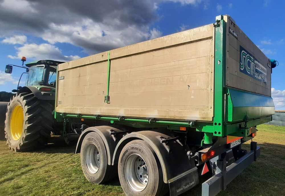 Przyczepa Kel Berg wywrotka tandem 3 stronny vaia