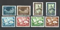Selos portugueses – Ano 1954 completo – 12 selos usados