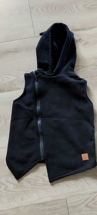 Kamizelka bezrękawnik 116 czarny