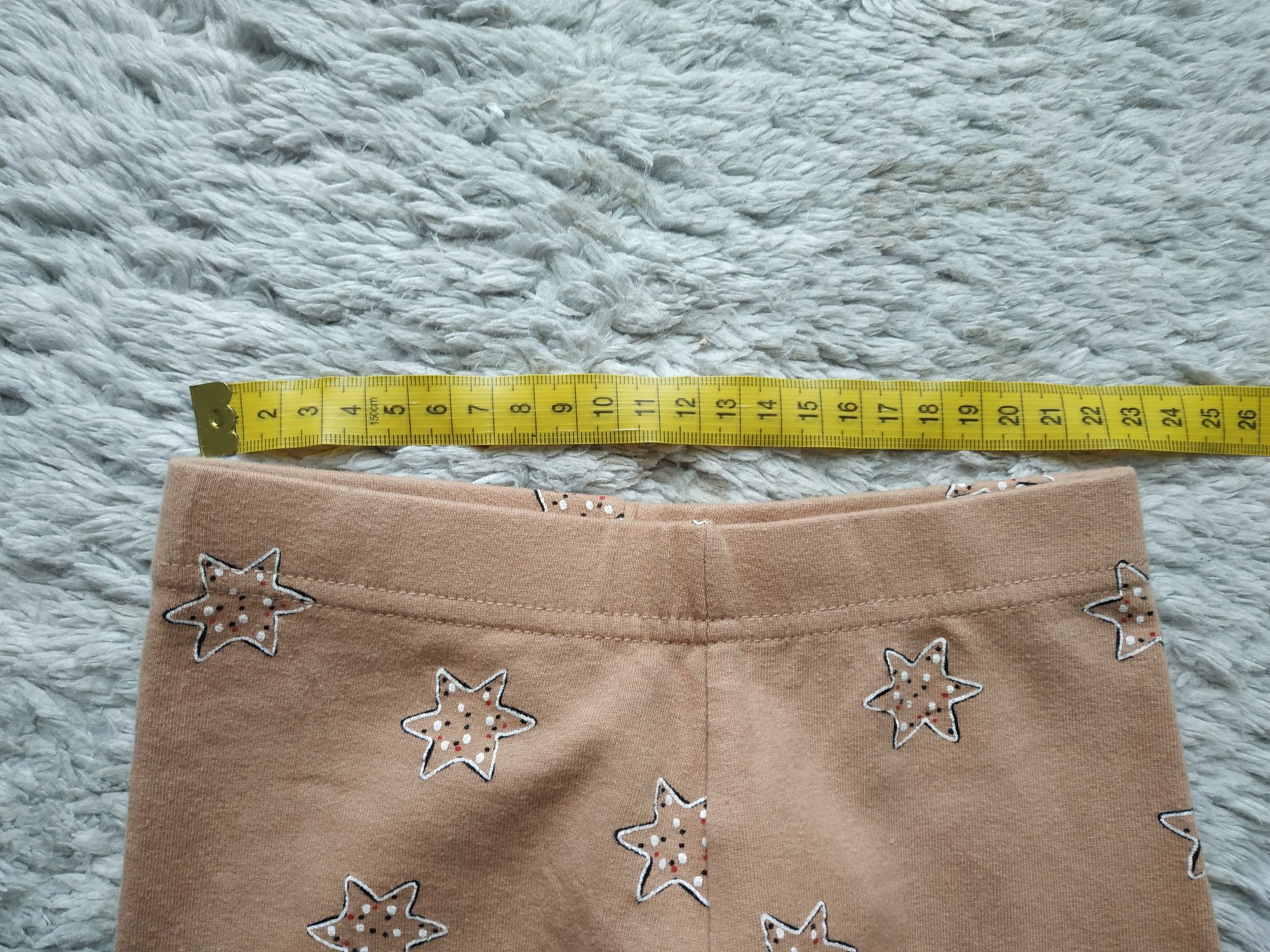 Ocieplane legginsy w gwiazdki/święta/little kids/Pepco/r.98/104