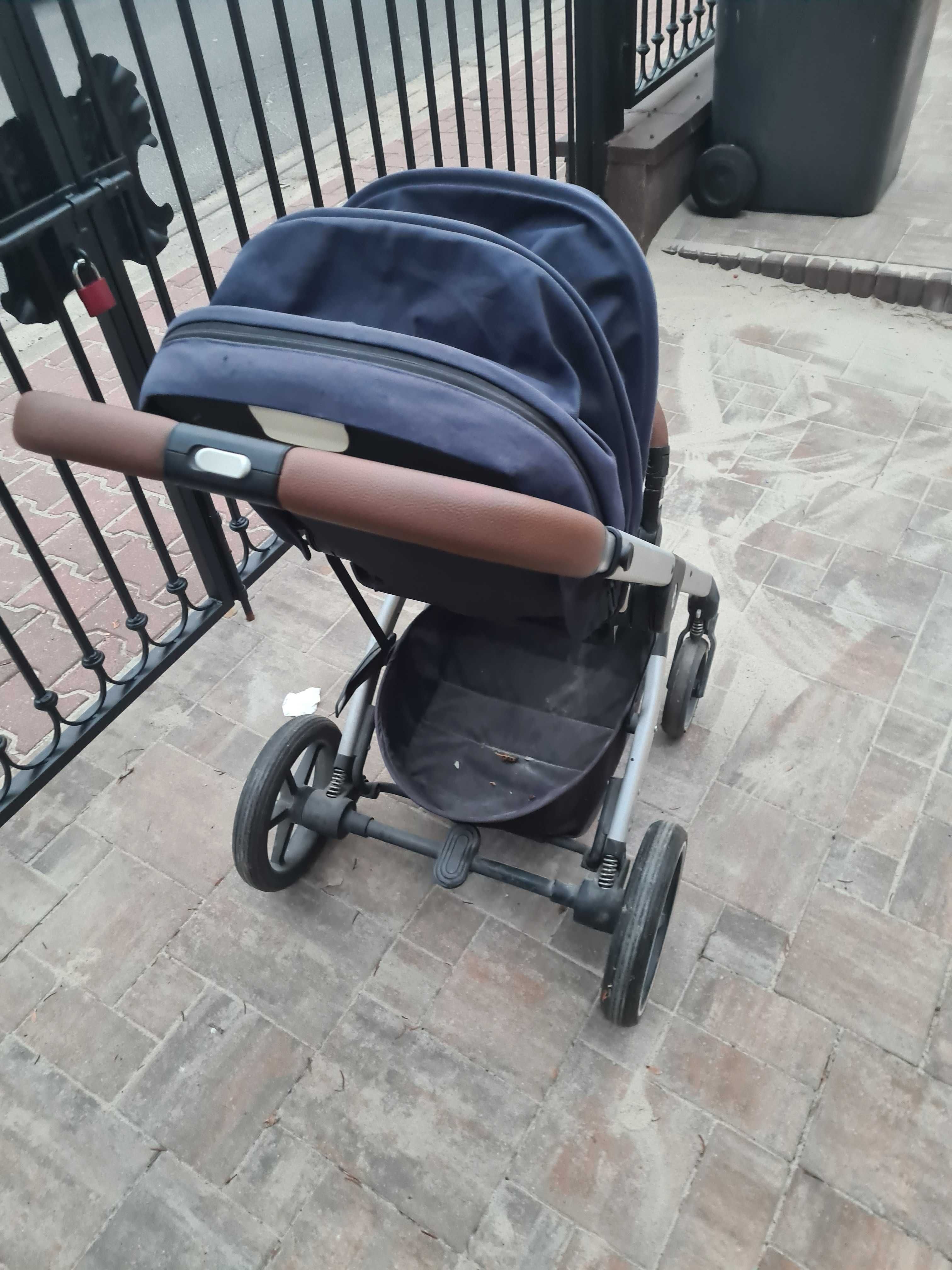Wózek spacerowy Cybex nosidełko adapter zestaw stan bardzo dobry