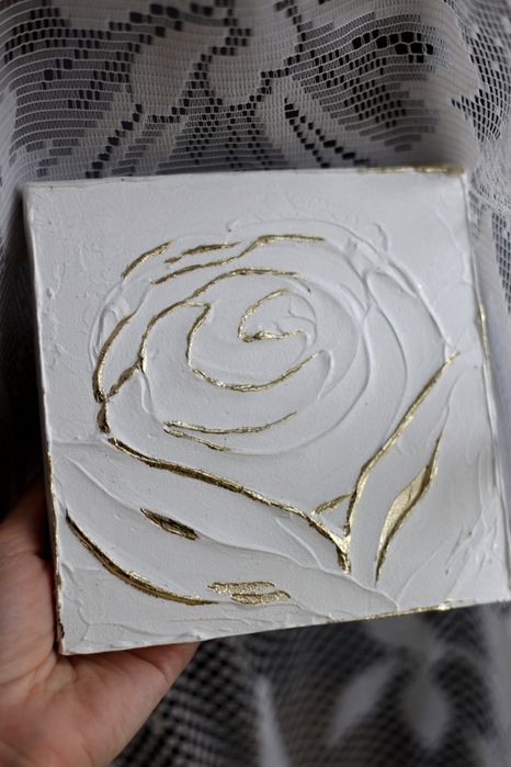 Текстурна картина "Троянда"