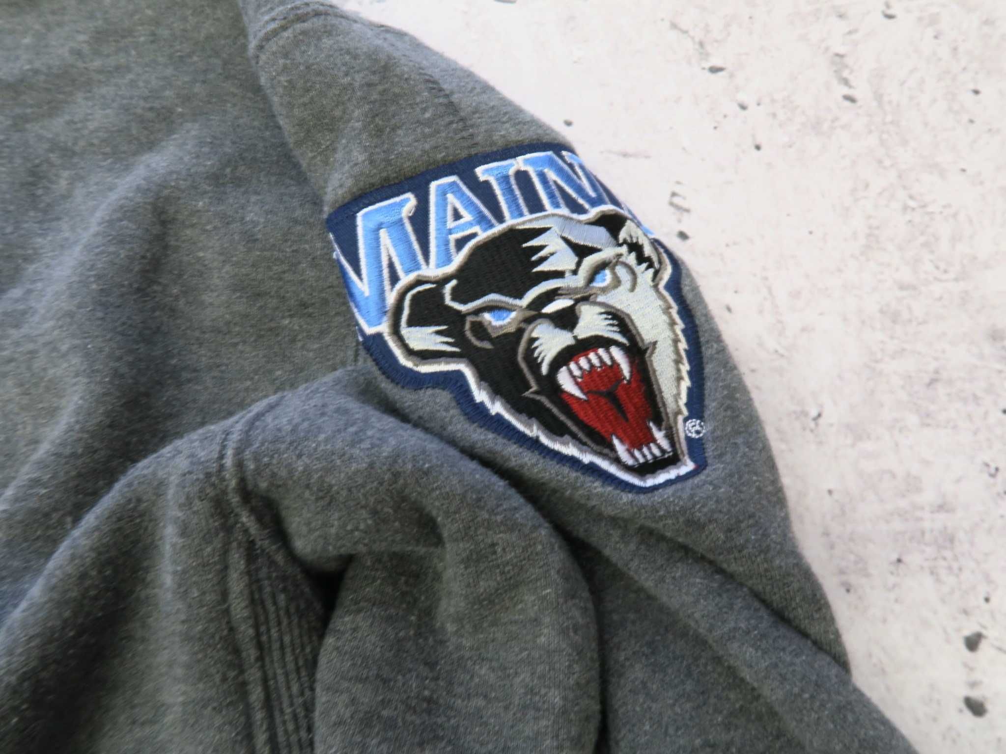 Majestic Maine Black Bears gruba bluza NFL hoodie XXL