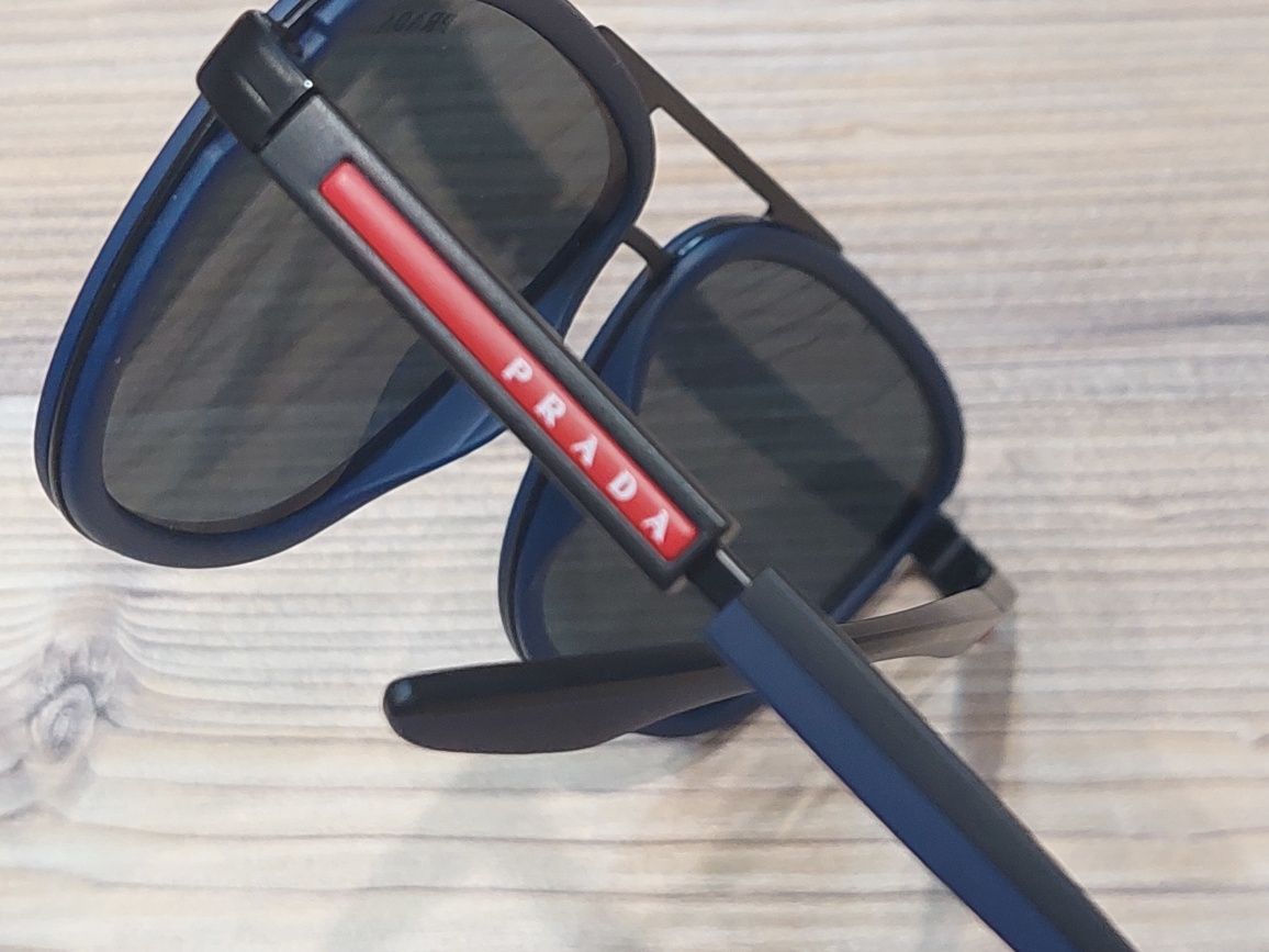 Чоловічі зеркальні сонцезахисні окуляри SPS50X від PRADA! Орігінал!
