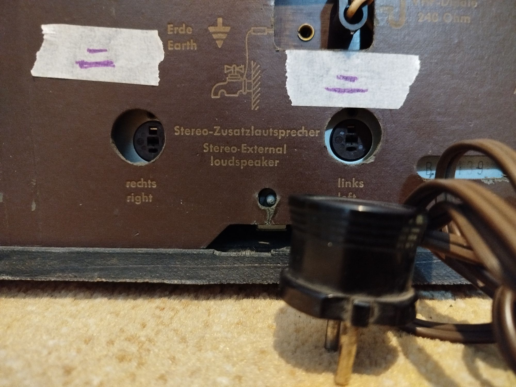 Saba Freudenstadt 125 Stereo Lampowe Vintage