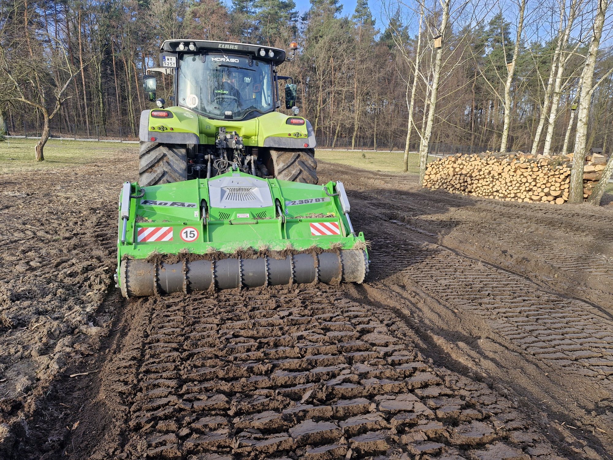 Usługi rekultywacji | mulczer wgłębny| karczowanie | niwelacja