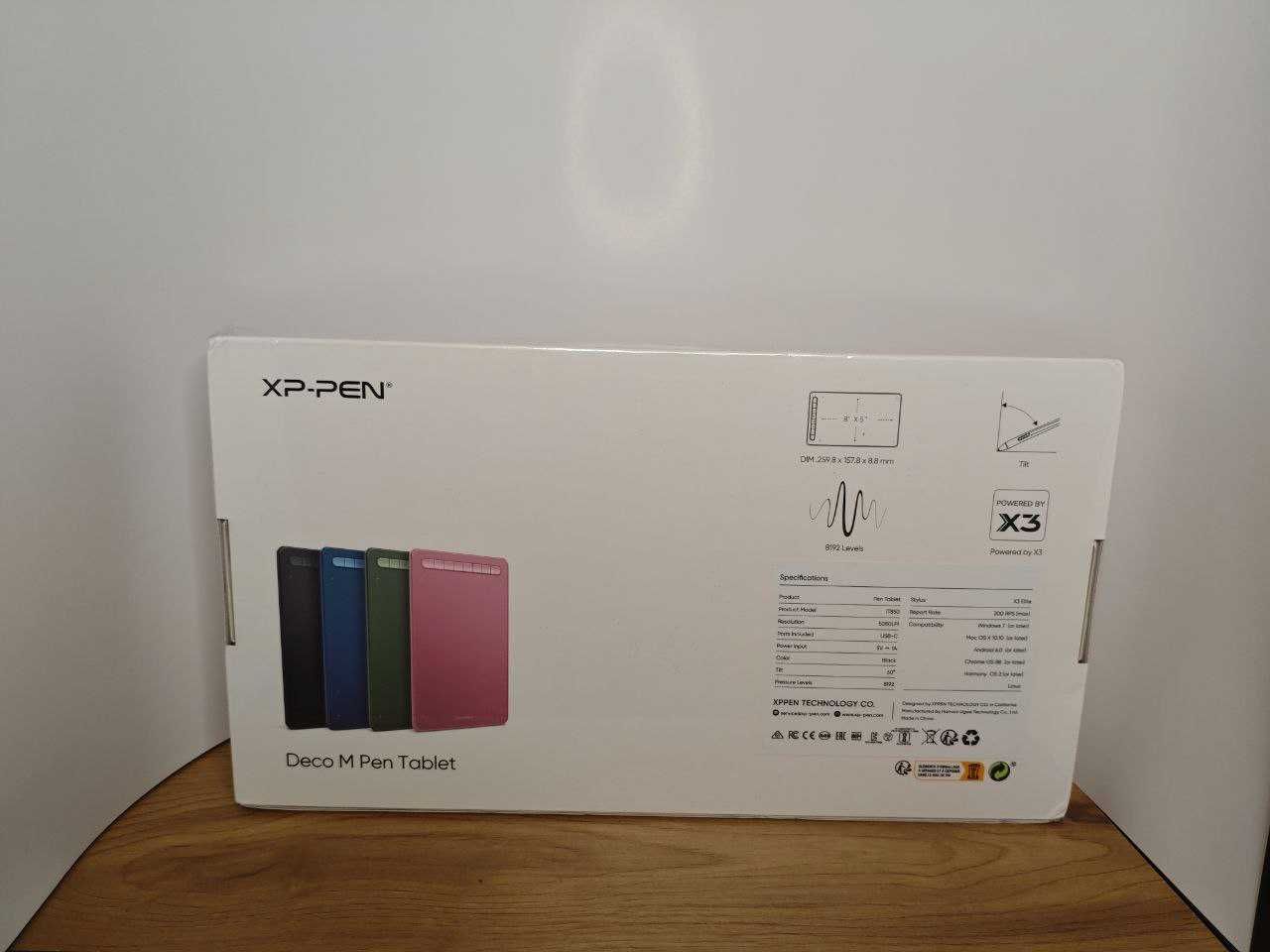 Xp-pen Deco M, MW графічний планшет для малювання новий стилус X3Elite