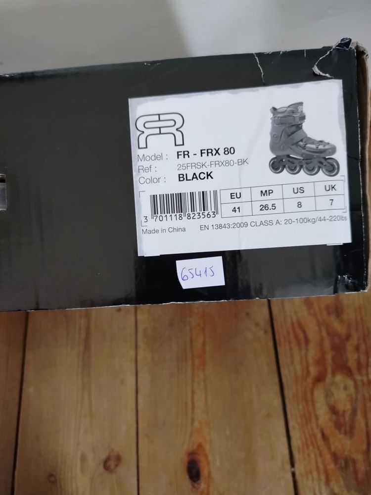 Rolki FR FRX 80 Black